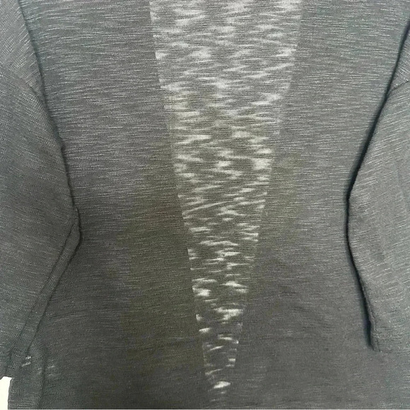 Reitmans Cardigan 3/4 Sleeves Boxy Black Size Large - Picture 15 of 16